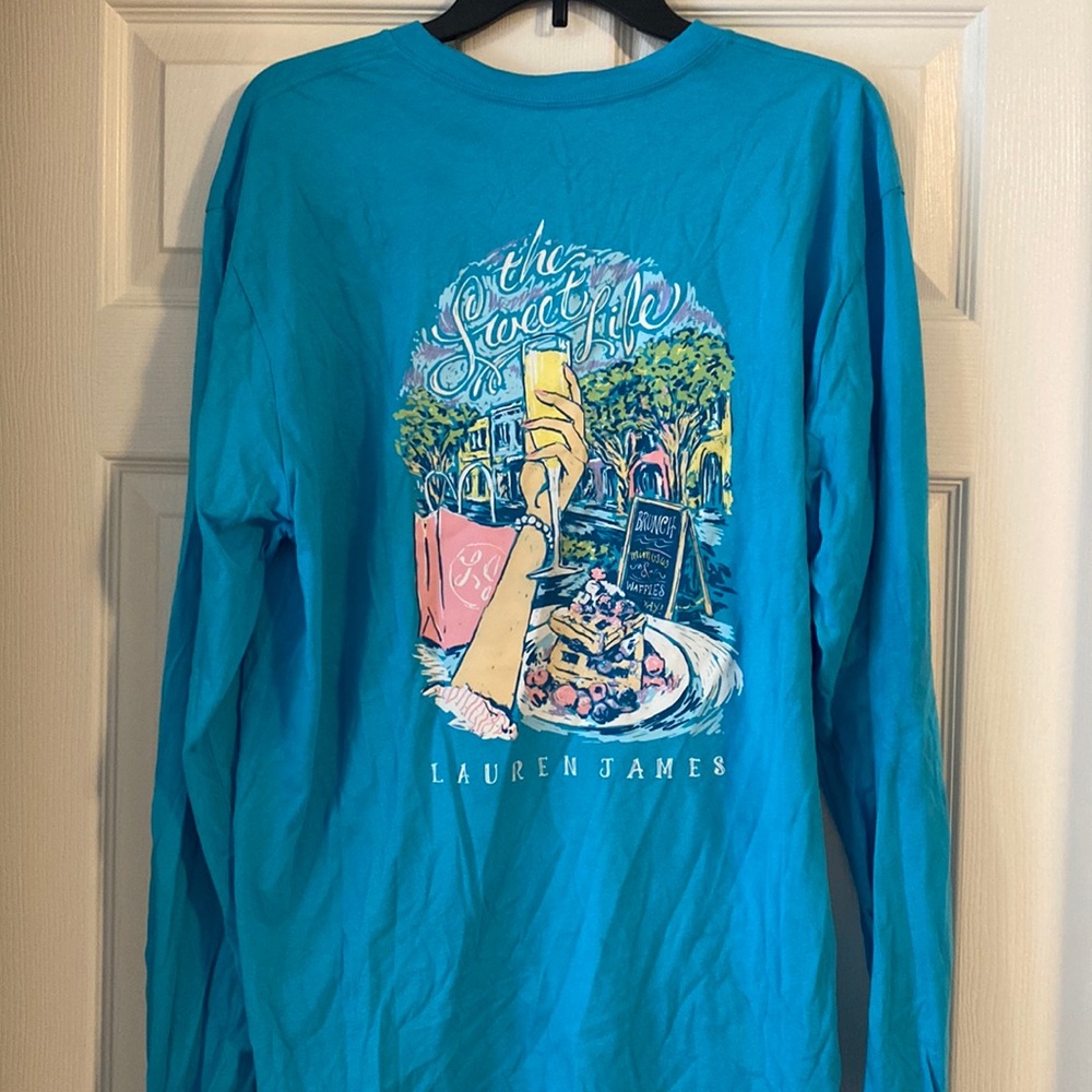 Lauren James Long Sleeve Sweet Tee “The Sweet Life”
